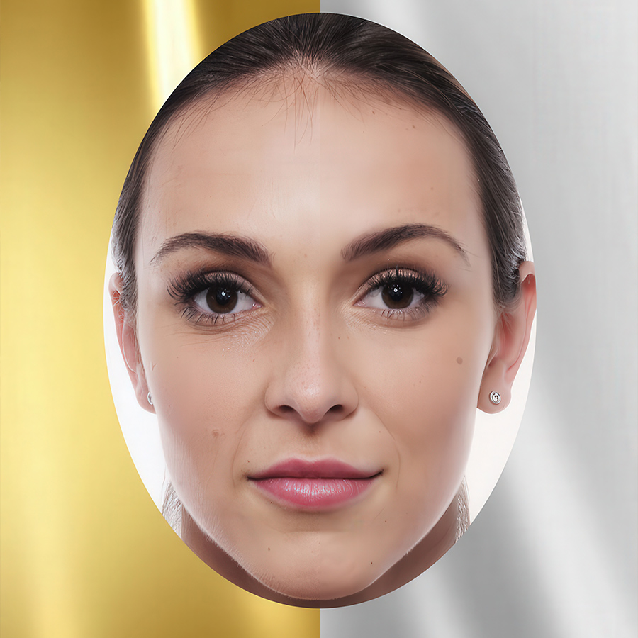 Intercoiffure Julia Göring // Color Insikator Model gold silber